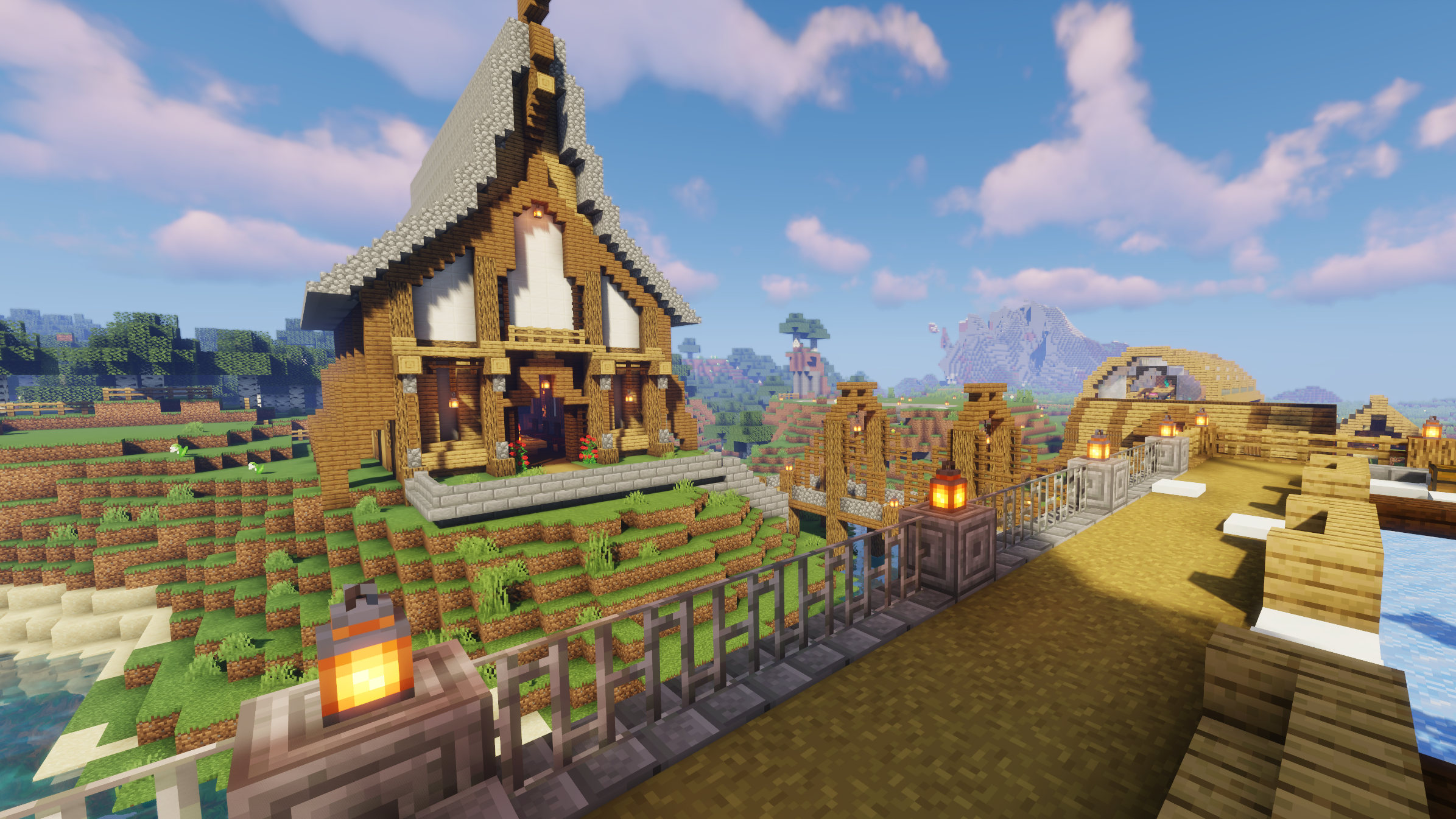 TFounder's Hall in the distance