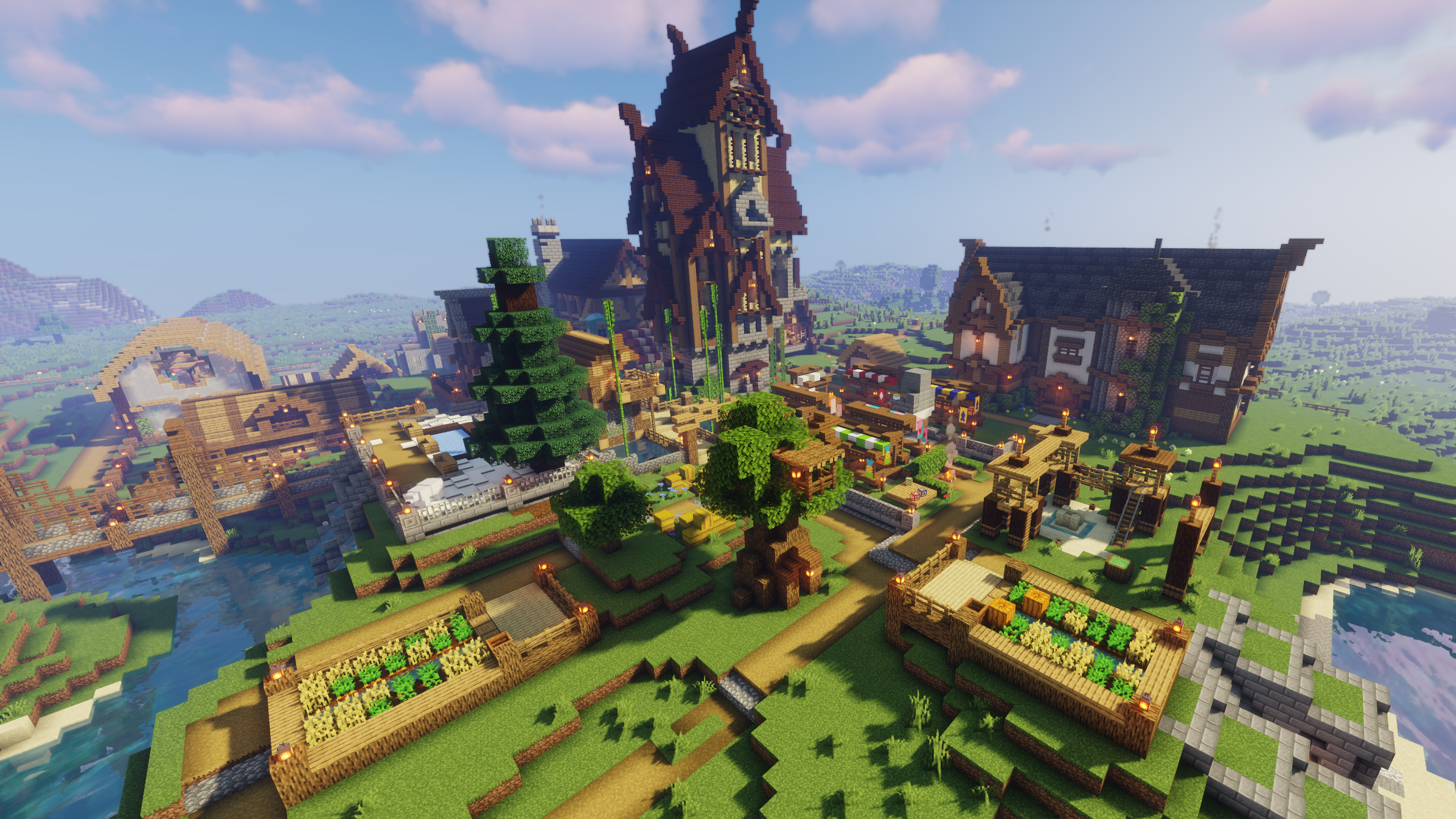 Bird's eye view of Freypoint